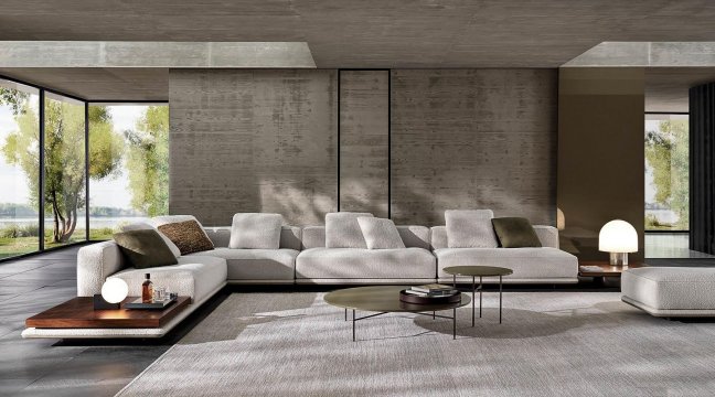 Sofa and Seating Sets & Elegance in Living Rooms ; Belusso Mobilya