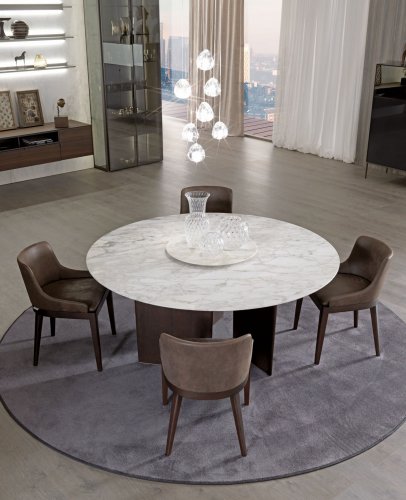 Ala Round Dining Room | Belusso Furniture