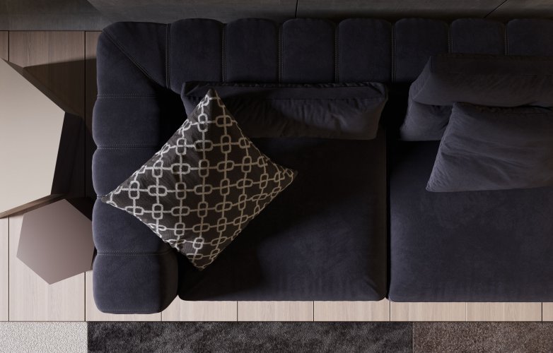 Deluxe Corner Sofa Set