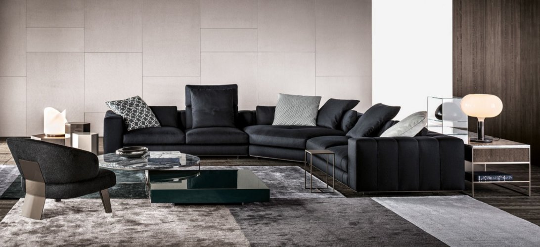 Gusto 3 Corner Sofa Set | Belusso Furniture