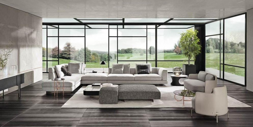 Petro Corner Sofa Set | Belusso Furniture